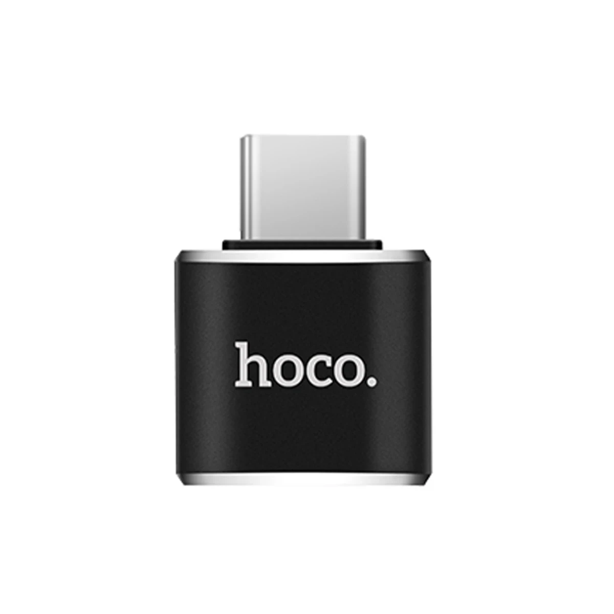 Hoco. UA5 Tak Çalıştır Type-C to USB Dönüştürücü - Siyah